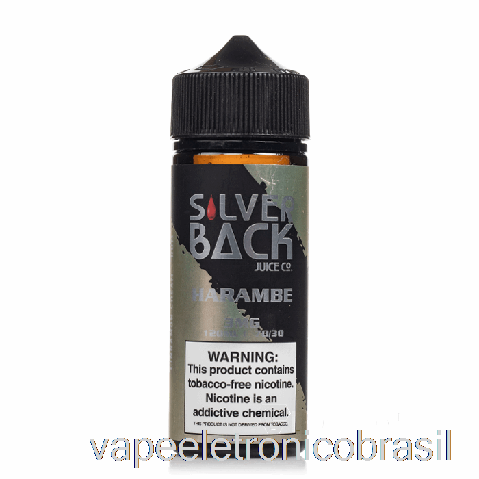 Vape Vaporesso Harambe - Silverback Juice Co. - 120ml 6mg